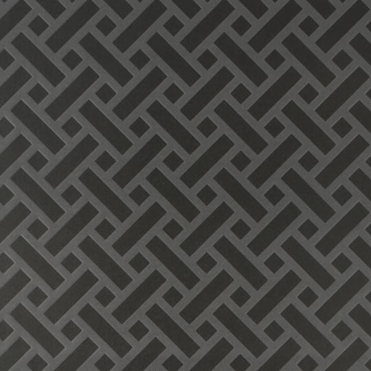 12" x 12" Black Lattice Embossed Cardstock Paper by Recollections™